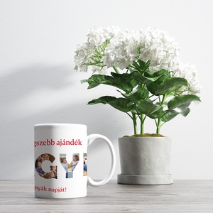 Anyák napi, fényképes kávés bögre (NAGYI), Otthon & Életmód, Konyhafelszerelés, tálalás, Tálalás, Bögre & Csésze, Fotó, grafika, rajz, illusztráció, MESKA