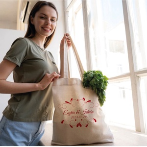  Női vászontáska piros mintás  - táska & tok - bevásárlás & shopper táska - shopper, textiltáska, szatyor - Meska.hu