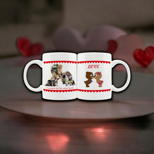 Macis szives kávés bögre, Otthon & Életmód, Konyhafelszerelés, tálalás, Tálalás, Bögre & Csésze, Fotó, grafika, rajz, illusztráció, MESKA