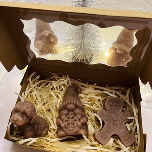 Karácsonyi mézeskalács gyertya szett - otthon & életmód - gyertya, illat, aroma - gyertya - Meska.hu