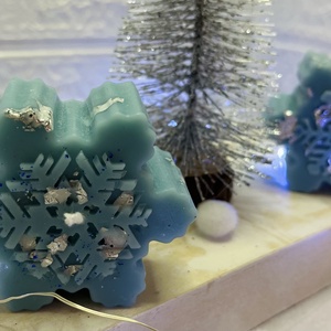 Gyertyaszett  Téli varázslat - otthon & életmód - gyertya, illat, aroma - gyertya - Meska.hu