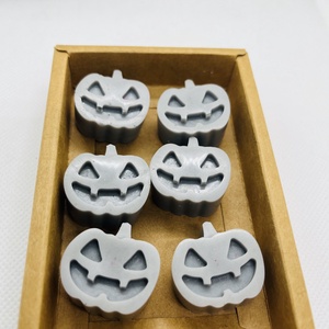 Halloweeni tök illatviasz csomag - szürke, Otthon & Életmód, Dekoráció, Halloween, Halloweeni dekoráció, Gyertya-, mécseskészítés, MESKA