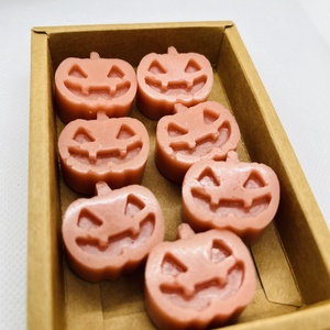 Halloweeni tök illatviasz csomag - barack, Otthon & Életmód, Dekoráció, Halloween, Halloweeni dekoráció, Gyertya-, mécseskészítés, MESKA