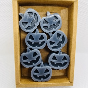 Halloweeni tök illatviasz csomag - szürke, Otthon & Életmód, Dekoráció, Halloween, Halloweeni dekoráció, Gyertya-, mécseskészítés, MESKA