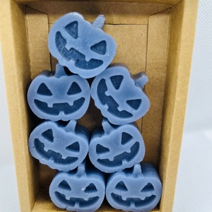 Halloweeni tök illatviasz csomag - kék, Otthon & Életmód, Dekoráció, Halloween, Halloweeni dekoráció, Gyertya-, mécseskészítés, MESKA