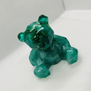 Világító Zöld Maci, Karácsony, Karácsonyi lakásdekoráció, Karácsonyfadíszek, , MESKA