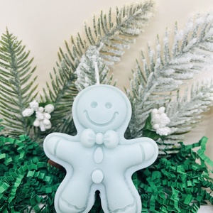 Zöld Mézi Gyertya, Karácsony, Karácsonyi lakásdekoráció, Karácsonyi illatgyertya, mécses, Gyertya-, mécseskészítés, MESKA