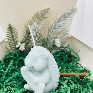 Sünis Gyertyák - Több színben - karácsony - karácsonyi lakásdekoráció - karácsonyi illatgyertya, mécses - Meska.hu