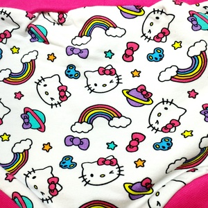 Monesz Hello Kitty  buborék rövidnadrág - baba - mama - babaruházat - baba nadrág - Meska.hu