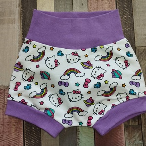 Monesz Hello Kitty  buborék rövidnadrág - baba - mama - babaruházat - baba nadrág - Meska.hu