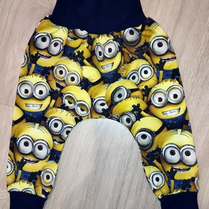 Monesz Minions hosszú nadrág  - baba - mama - babaruházat - baba nadrág - Meska.hu