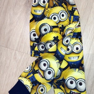 Monesz Minions hosszú nadrág  - baba - mama - babaruházat - baba nadrág - Meska.hu