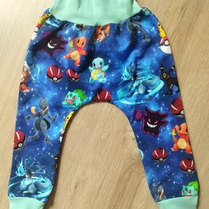 Monesz Pokemon hosszú nadrág  - baba - mama - babaruházat - baba nadrág - Meska.hu