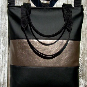 CITY BAG HÁTIZSÁK/OLDALTÁSKA/VÁLLTÁSKA : Egy kis luxus 3. -  - Meska.hu
