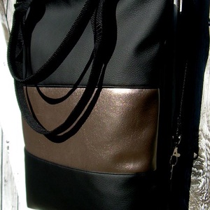 CITY BAG HÁTIZSÁK/OLDALTÁSKA/VÁLLTÁSKA : Egy kis luxus 3. -  - Meska.hu