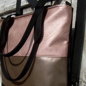 CITY BAG HÁTIZSÁK/OLDALTÁSKA/VÁLLTÁSKA : Egy kis luxus 6. - táska & tok - variálható táska - Meska.hu