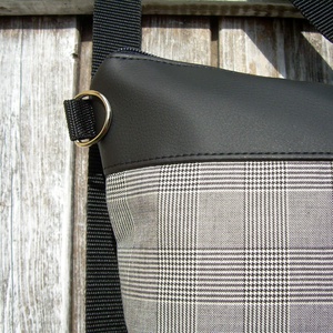 CITY BAG HÁTIZSÁK/OLDALTÁSKA : Eszterházy-kockás -  - Meska.hu