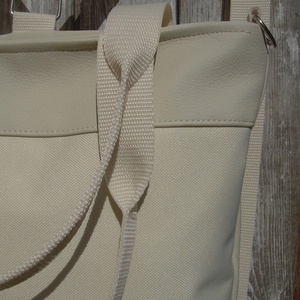 CITY BAG HÁTIZSÁK/OLDALTÁSKA/VÁLLTÁSKA : Bézs bőr cordurával - táska & tok - hátizsák - Meska.hu CITY BAG HÁTIZSÁK/OLDALTÁSKA/VÁLLTÁSKA : Bézs bőr cordurával - táska & tok - hátizsák - Meska.hu