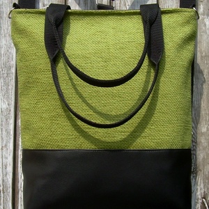 CITY BAG HÁTIZSÁK/OLDALTÁSKA/VÁLLTÁSKA : Zöld feketével - táska & tok - hátizsák - hátizsák - Meska.hu CITY BAG HÁTIZSÁK/OLDALTÁSKA/VÁLLTÁSKA : Zöld feketével - táska & tok - hátizsák - hátizsák - Meska.hu