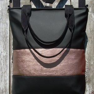 CITY BAG HÁTIZSÁK/OLDALTÁSKA/VÁLLTÁSKA : Metálos elegancia lazac rózsaszínnel 3. - táska & tok - variálható táska - Meska.hu CITY BAG HÁTIZSÁK/OLDALTÁSKA/VÁLLTÁSKA : Metálos elegancia lazac rózsaszínnel 3. - táska & tok - variálható táska - Meska.hu