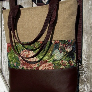 CITY BAG HÁTIZSÁK/OLDALTÁSKA/VÁLLTÁSKA : Variációk gobelinre 6. - táska & tok - variálható táska - Meska.hu CITY BAG HÁTIZSÁK/OLDALTÁSKA/VÁLLTÁSKA : Variációk gobelinre 6. - táska & tok - variálható táska - Meska.hu