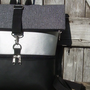 ROLL TOP CITY BAG : Elegánsan mindenhova 2. - táska & tok - hátizsák - roll top hátizsák - Meska.hu