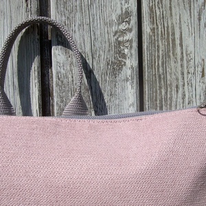  CITY BAG HÁTIZSÁK/LAPTOPTÁSKA/OLDALTÁSKA : Szürke és rózsaszín - táska & tok - hátizsák - hátizsák - Meska.hu