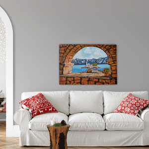 Montenegro-Kotor, Művészet, Festmény, Akril, Festészet, MESKA