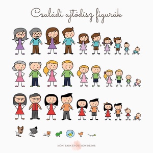 Családi ajtódísz - otthon & életmód - dekoráció - ajtó- és ablak dekoráció - ablakdísz - Meska.hu