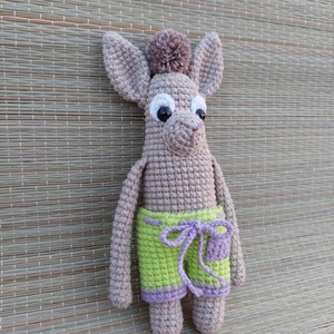 Horgolt láma - amigurumi - játék & sport - plüssállat & játékfigura - láma - Meska.hu