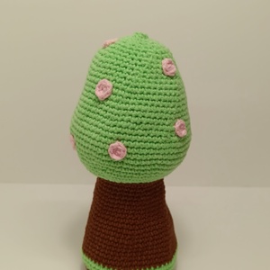 Virágos  fa meglepetéssel amigurumi minta, DIY (Csináld magad), Szabásminta, útmutató, Horgolási minta, Horgolás, Varrás, MESKA