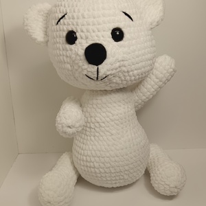 Pamacs, a jegesmedve amigurumi minta - diy (csináld magad) - szabásminta, útmutató - horgolási minta - Meska.hu