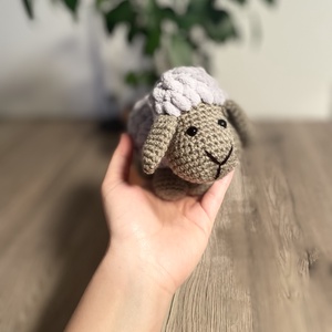 Amigurumi bárány, Játék & Sport, Plüssállat & Játékfigura, Plüss bárány, Horgolás, MESKA