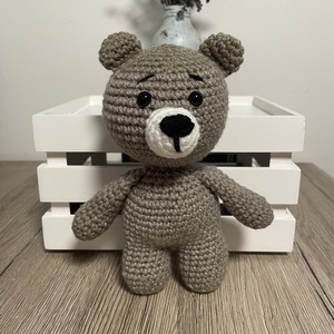 Amigurumi mackó - játék & sport - plüssállat & játékfigura - maci - Meska.hu