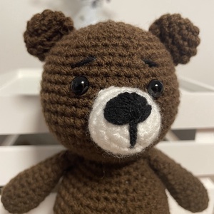 Amigurumi mackó - játék & sport - plüssállat & játékfigura - maci - Meska.hu