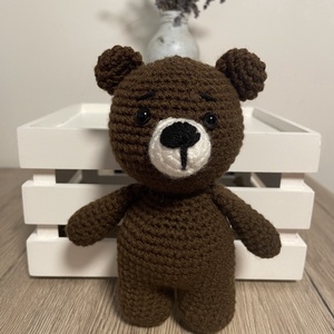 Amigurumi mackó - játék & sport - plüssállat & játékfigura - maci - Meska.hu