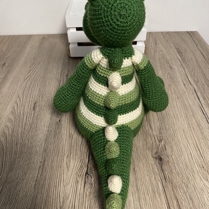 Amigurumi krokodil - játék & sport - plüssállat & játékfigura - más figura - Meska.hu