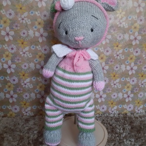 Kötött egérke - játék & sport - plüssállat & játékfigura - egér - Meska.hu