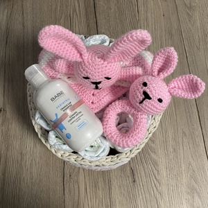 Babaköszöntő csomag, babalátogató ajándék - játék & sport - babalátogató ajándékcsomag - Meska.hu