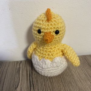 Horgolt csibe, Játék & Sport, Plüssállat & Játékfigura, Madár, , MESKA