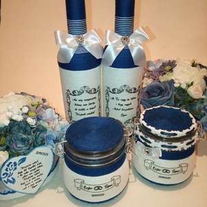 Szülőköszöntő díszüveg � egyedi esküvői ajándék édesanyáknak, nagymamáknak - esküvő - emlék & ajándék - szülőköszöntő ajándék - Meska.hu