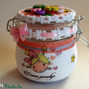 Pénzátadó csatosüveg ballagásra, születésnapra..., Otthon & Életmód, Papír, írószer, Ajándékozás kellékei, Pénzátadó doboz, Decoupage, transzfer és szalvétatechnika, MESKA