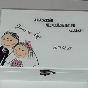 Házasság nélkülözhetetlen kellékei - esküvő - lánybúcsú - Meska.hu
