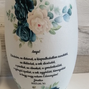 Szülőköszöntő ajándék díszvázák  - esküvő - emlék & ajándék - szülőköszöntő ajándék - Meska.hu