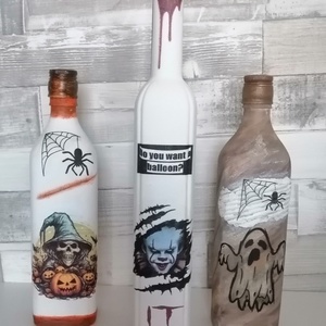 Halloweeni díszüvegek - otthon & életmód - dekoráció - halloween - halloweeni figurák - Meska.hu