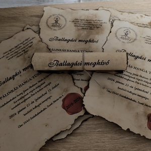 Ballagási meghívó - művészet - grafika & illusztráció - digitális - Meska.hu