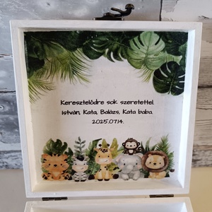 Keresztelőre díszdoboz - otthon & életmód - dekoráció - asztal és polc dekoráció - díszdoboz - Meska.hu
