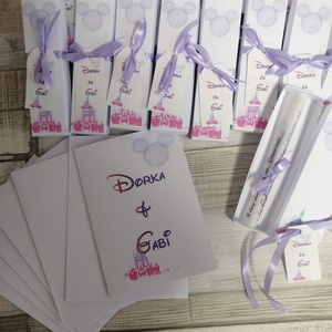 Levendulás kémcsöves , meghívó,köszönőajándék  - esküvő - emlék & ajándék - köszönőajándék - Meska.hu