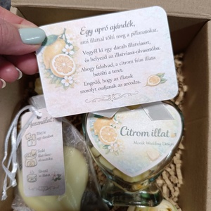 Illatok egy üvegben � illatviasz ajándékdoboz - esküvő - emlék & ajándék - szülőköszöntő ajándék - Meska.hu