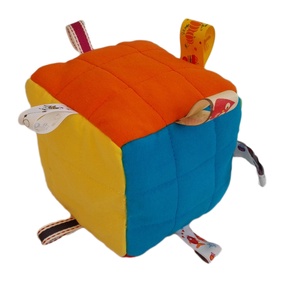 Színes,Rubikkocka jellegű készségfejlesztő babakocka - Meska.hu